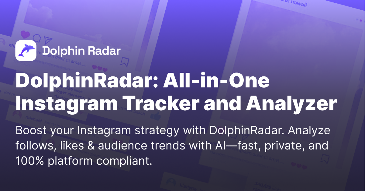 DolphinRadar Gercollector Instagram Follower Count And Stats DolphinRadar Gercollector Instagram Follower Count And Stats